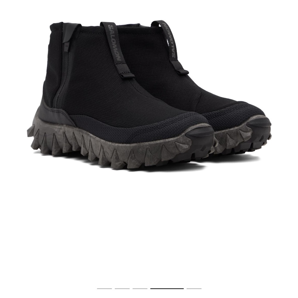EUC Salomon Snow Clog Black Ankle Boots M 5.5/ W 6.5